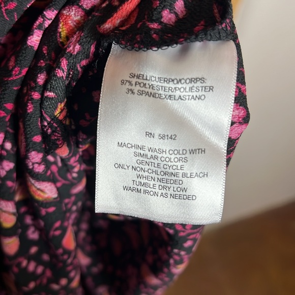 LONDON TIMES Smocked Tiered Dress - Picture 13 of 13